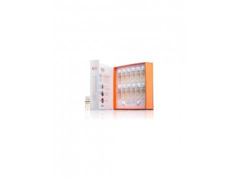 KAARAL K05 SEBUM-BALANCING Trichologinis losjonas ampulėse riebiai galvos odai, 12 x 10 ml